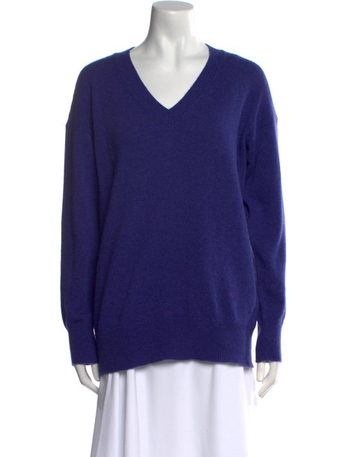 Le Lion Merino Wool V-Neck Sweater