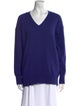 Le Lion Merino Wool V-Neck Sweater