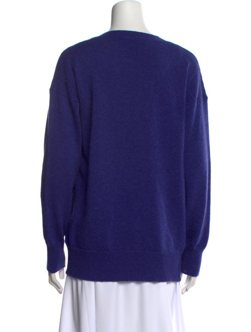 Le Lion Merino Wool V-Neck Sweater