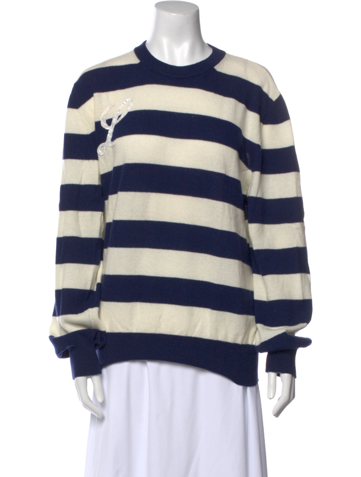Le Lion Merino Wool Striped Sweater