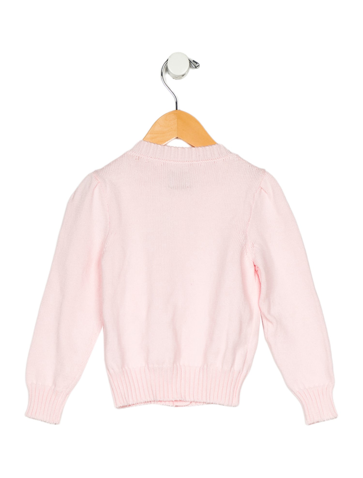 Le Lion Girls' Cotton Knit Cardigan