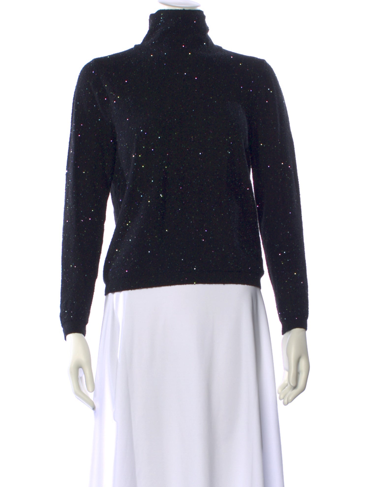 Le Lion Printed Turtleneck Sweater