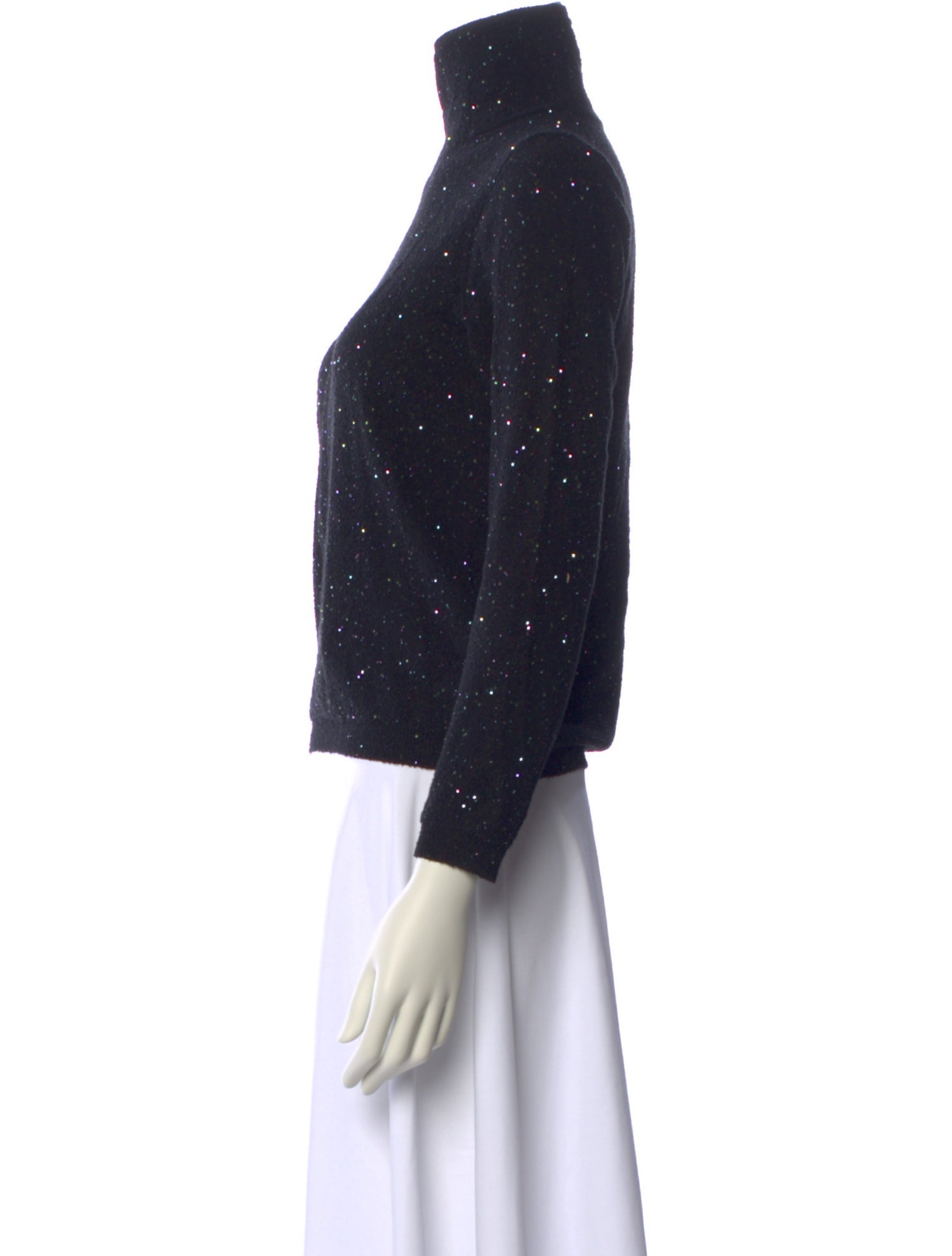 Le Lion Printed Turtleneck Sweater