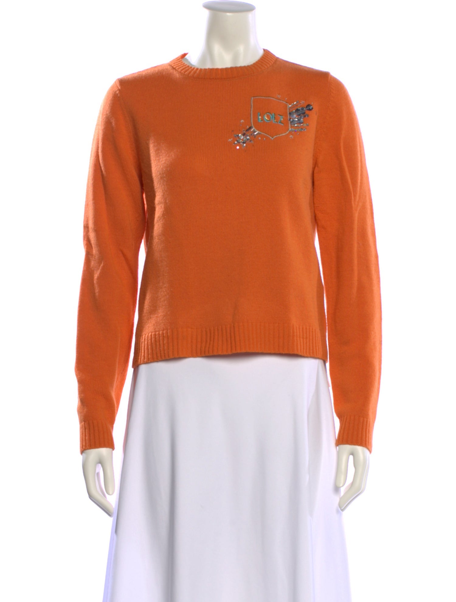 Le Lion Merino Wool Graphic Print Sweater