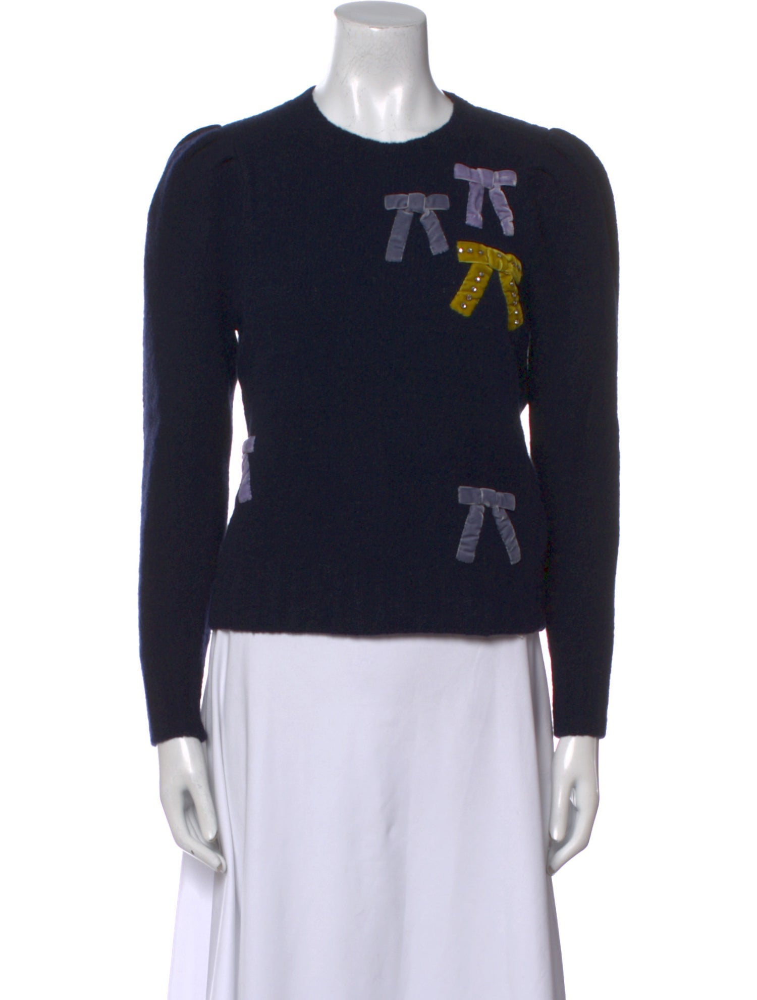 Le Lion Virgin Wool Printed Sweater