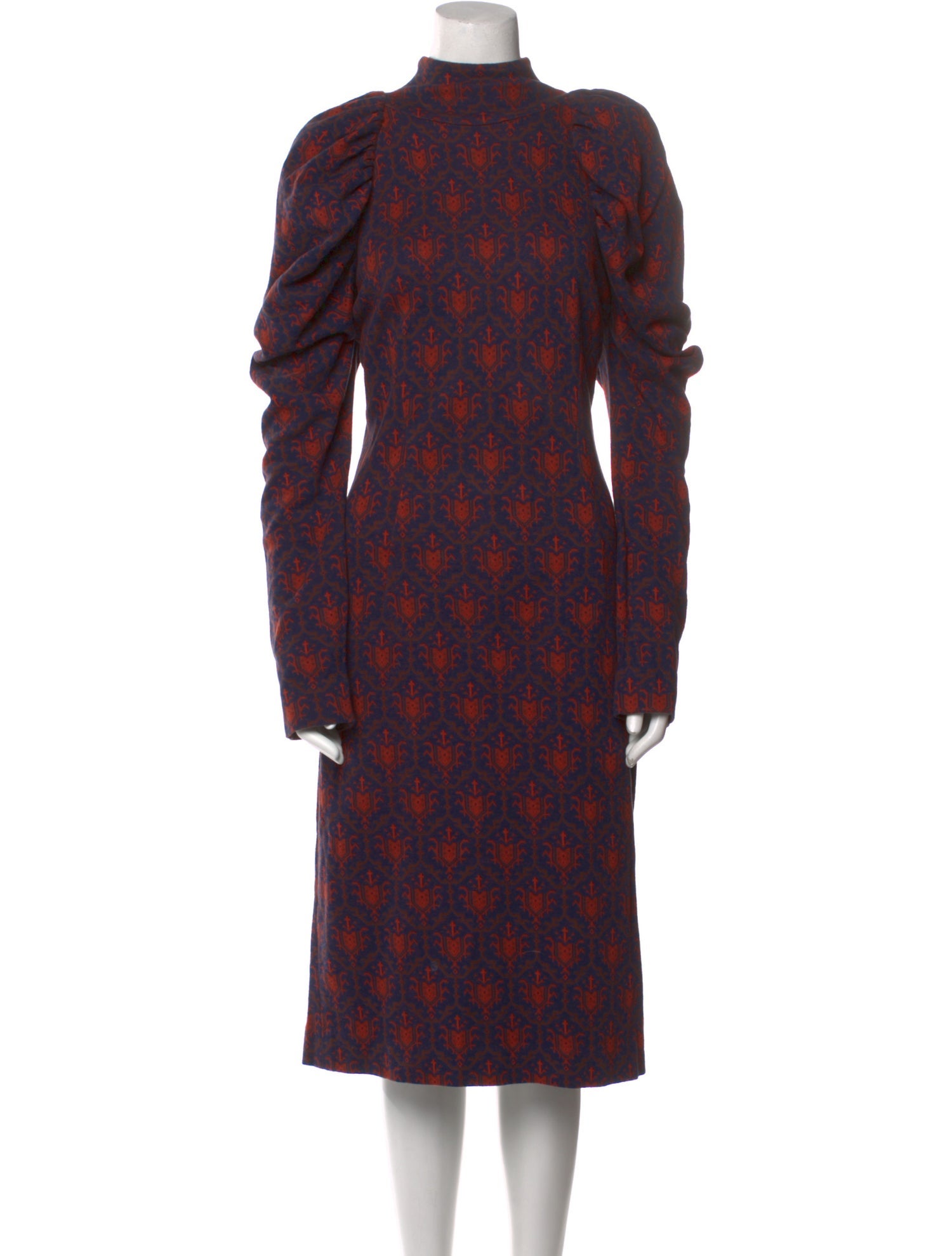 Lena Hoschek Printed Midi Length Dress