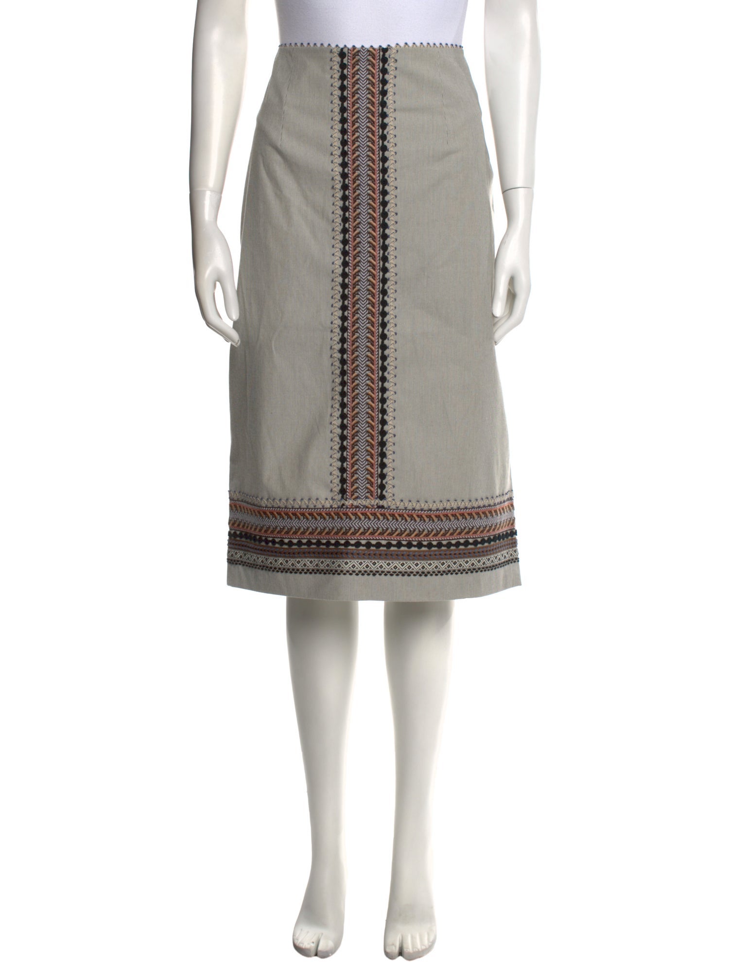 Lena Hoschek Printed Knee-Length Skirt