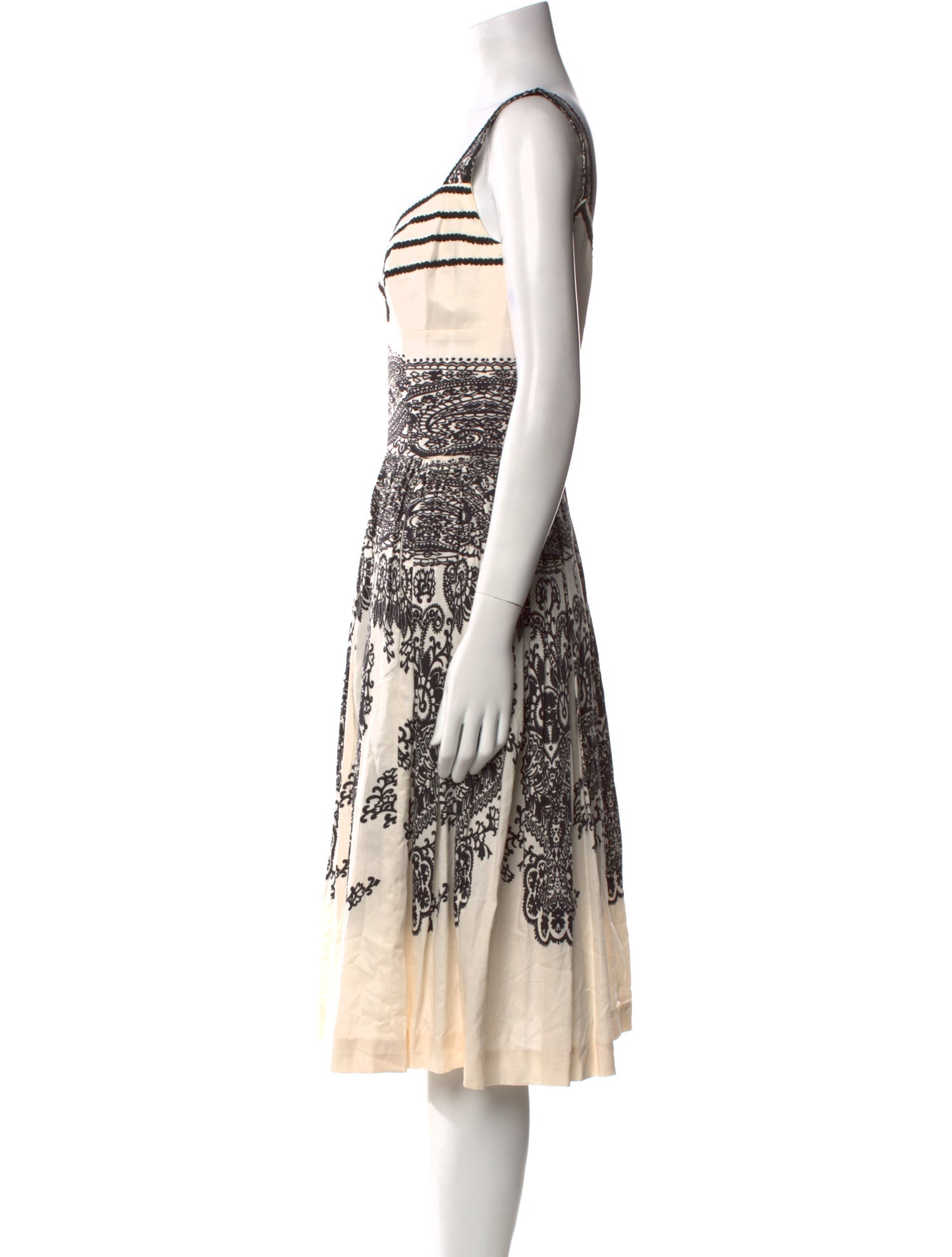 Lena Hoschek Printed Midi Length Dress