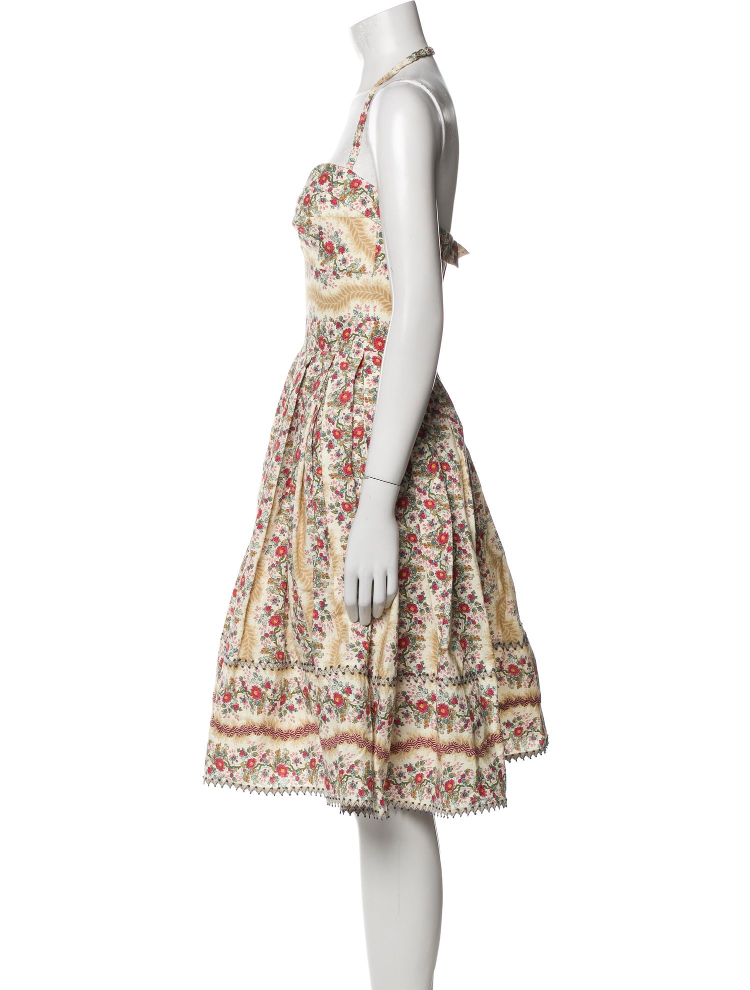 Lena Hoschek Floral Print Mini Dress