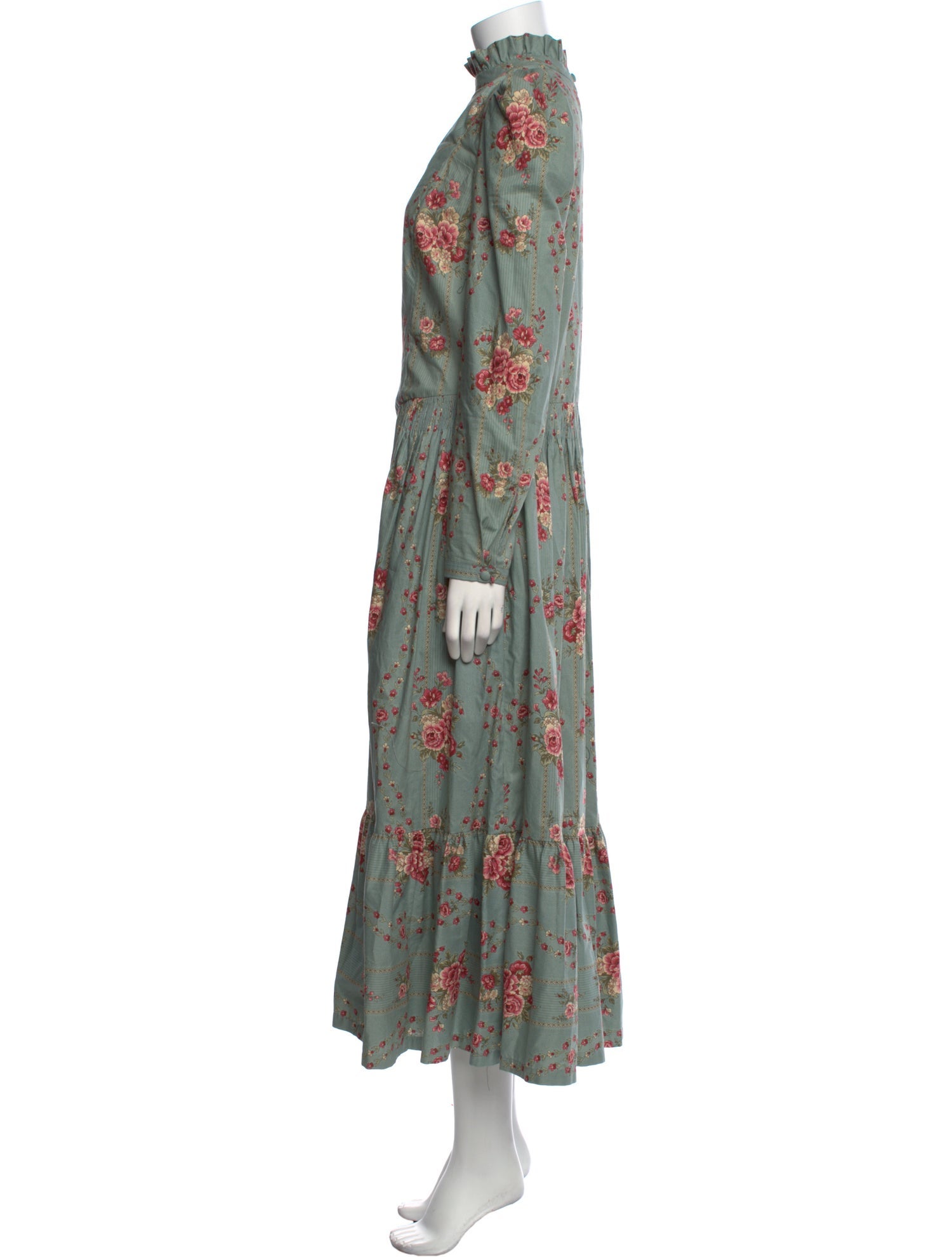 Lena Hoschek Floral Print Long Dress