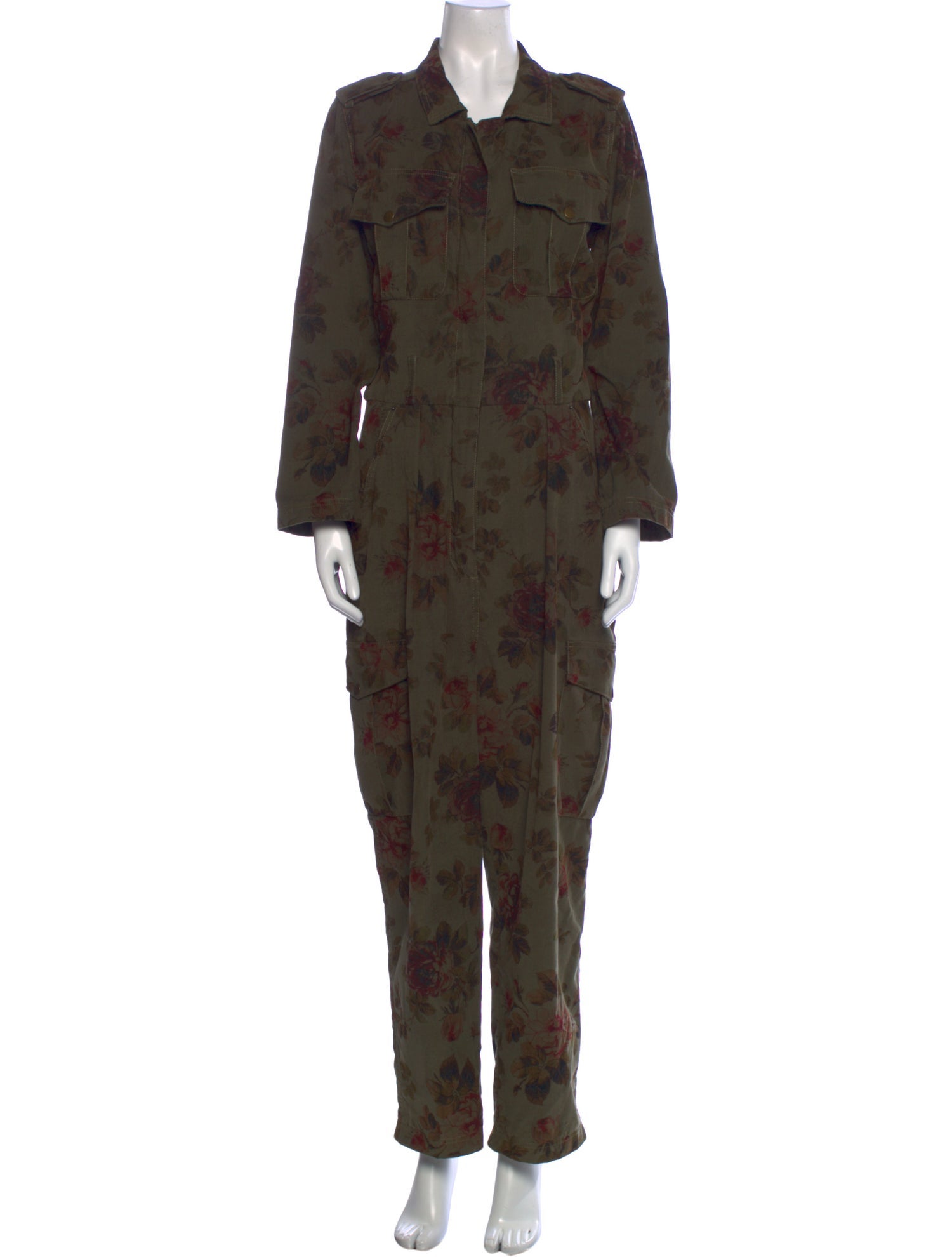 Lena Hoschek Floral Print Jumpsuit