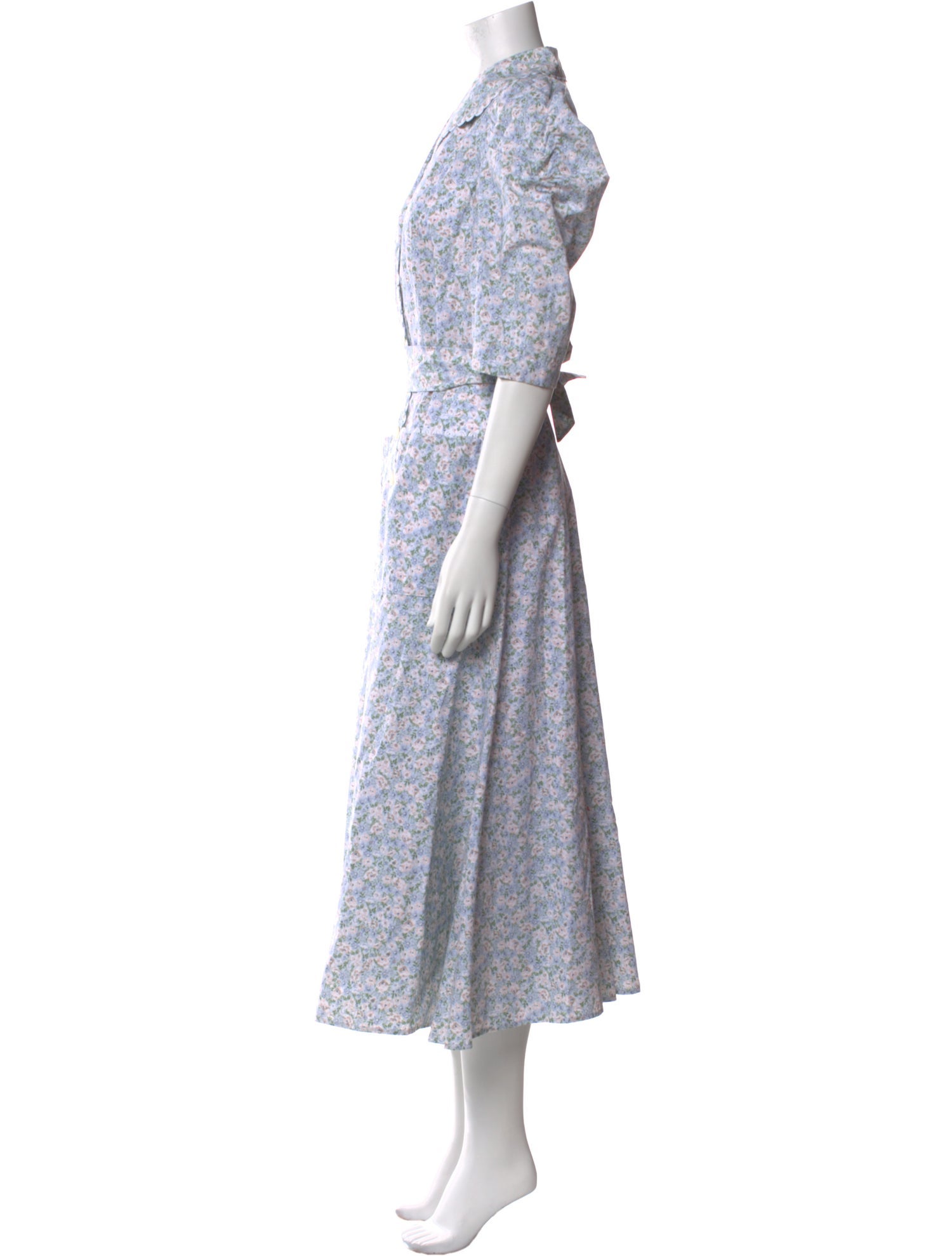 Lena Hoschek Floral Print Long Dress w/ Tags