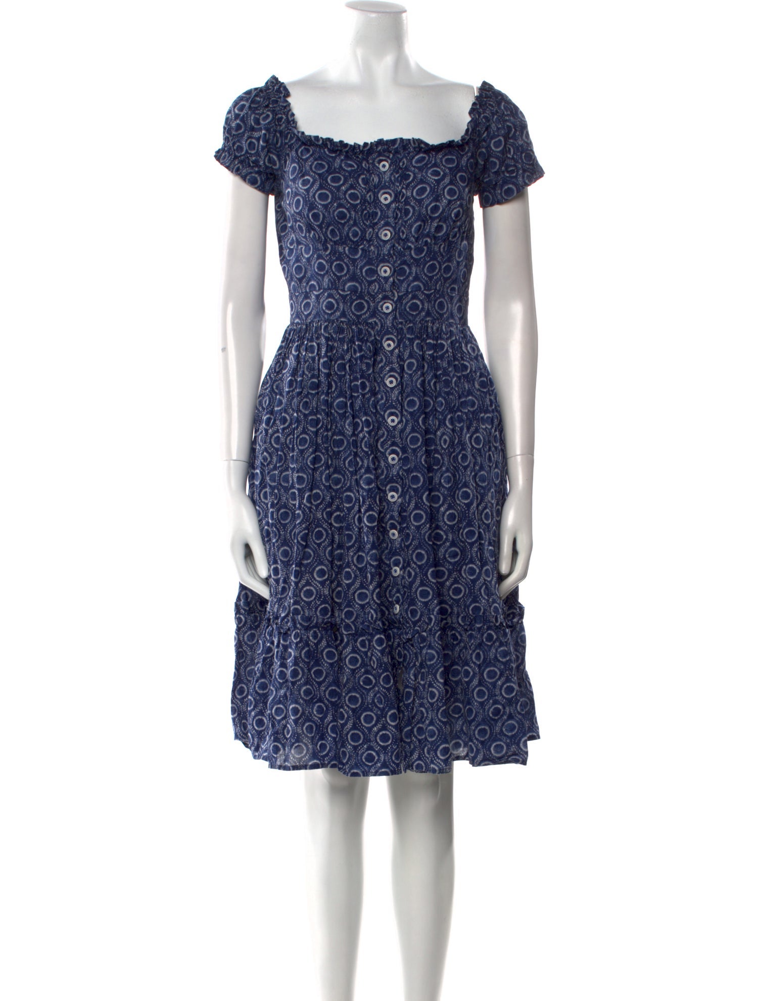 Lena Hoschek Printed Knee-Length Dress