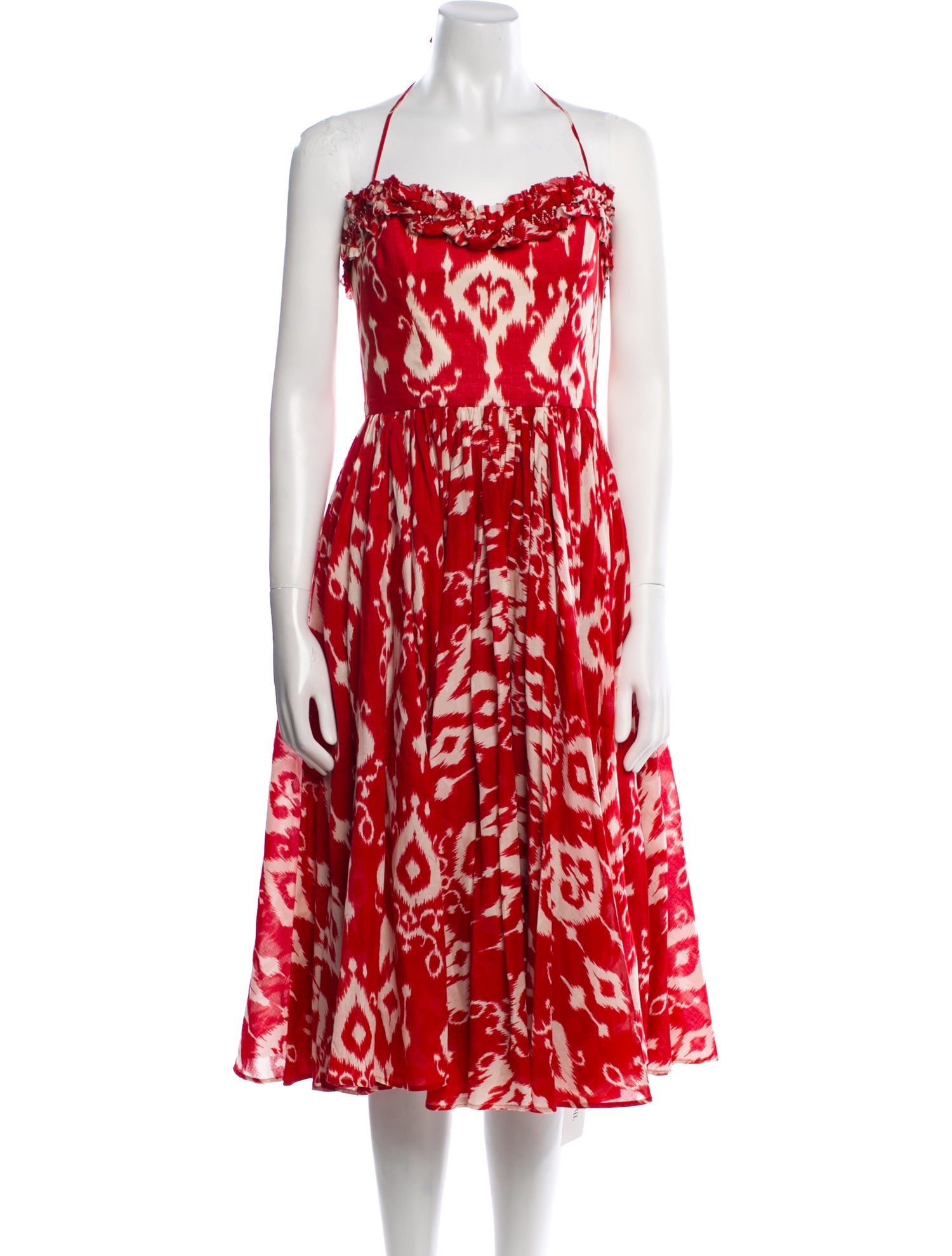 Lena Hoschek Printed Midi Length Dress