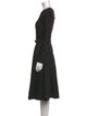 Lena Hoschek Crew Neck Midi Length Dress