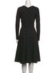Lena Hoschek Crew Neck Midi Length Dress