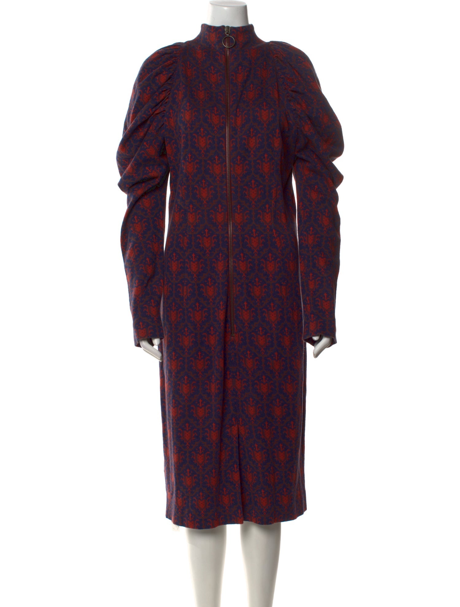 Lena Hoschek Floral Print Midi Length Dress