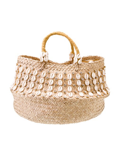 Le Nine Straw Evening Bag