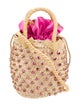 Le Nine Straw Bucket Bag