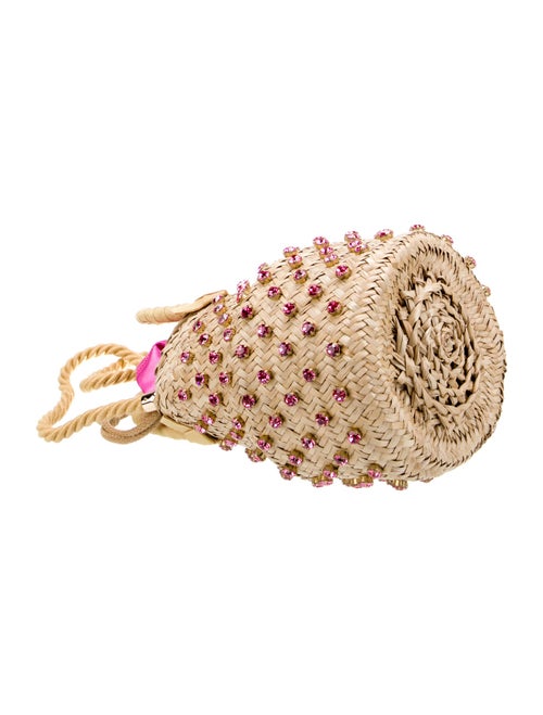 Le Nine Straw Bucket Bag