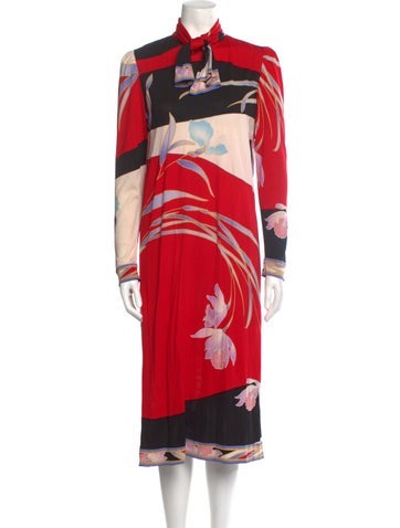 Leonard Dresses Vintage Midi Length Dress M