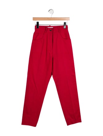 Leonard High-Rise Straight Leg Jeans