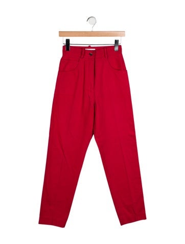 Leonard Jeans High-Rise Straight Leg M