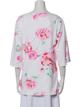 Leonard Late 2000's - Early 2010's Fuchsia Tunic