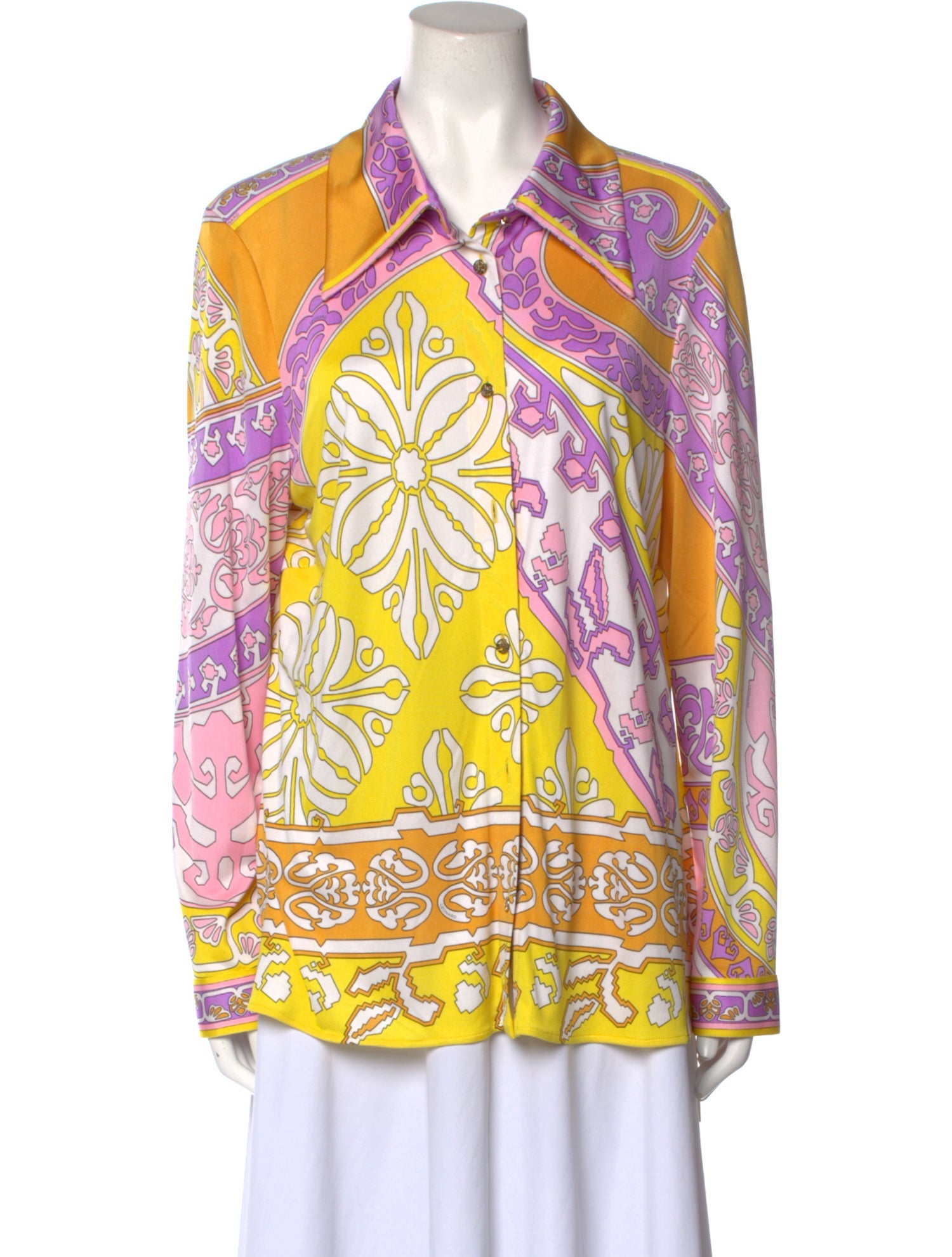 Leonard Silk Printed Tunic