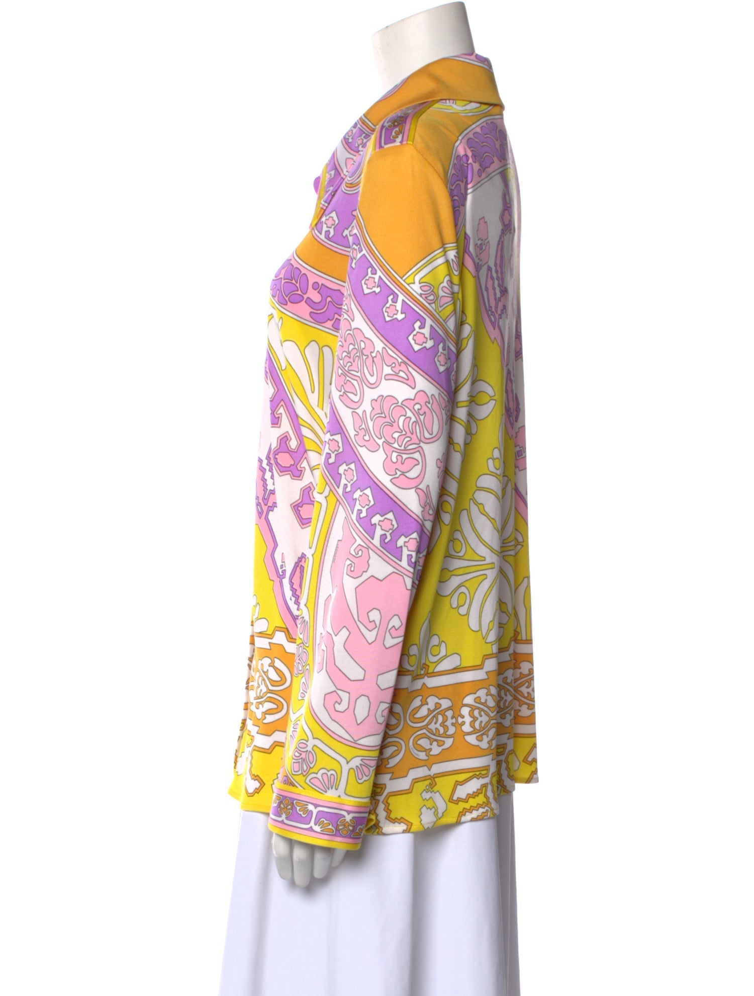 Leonard Silk Printed Tunic