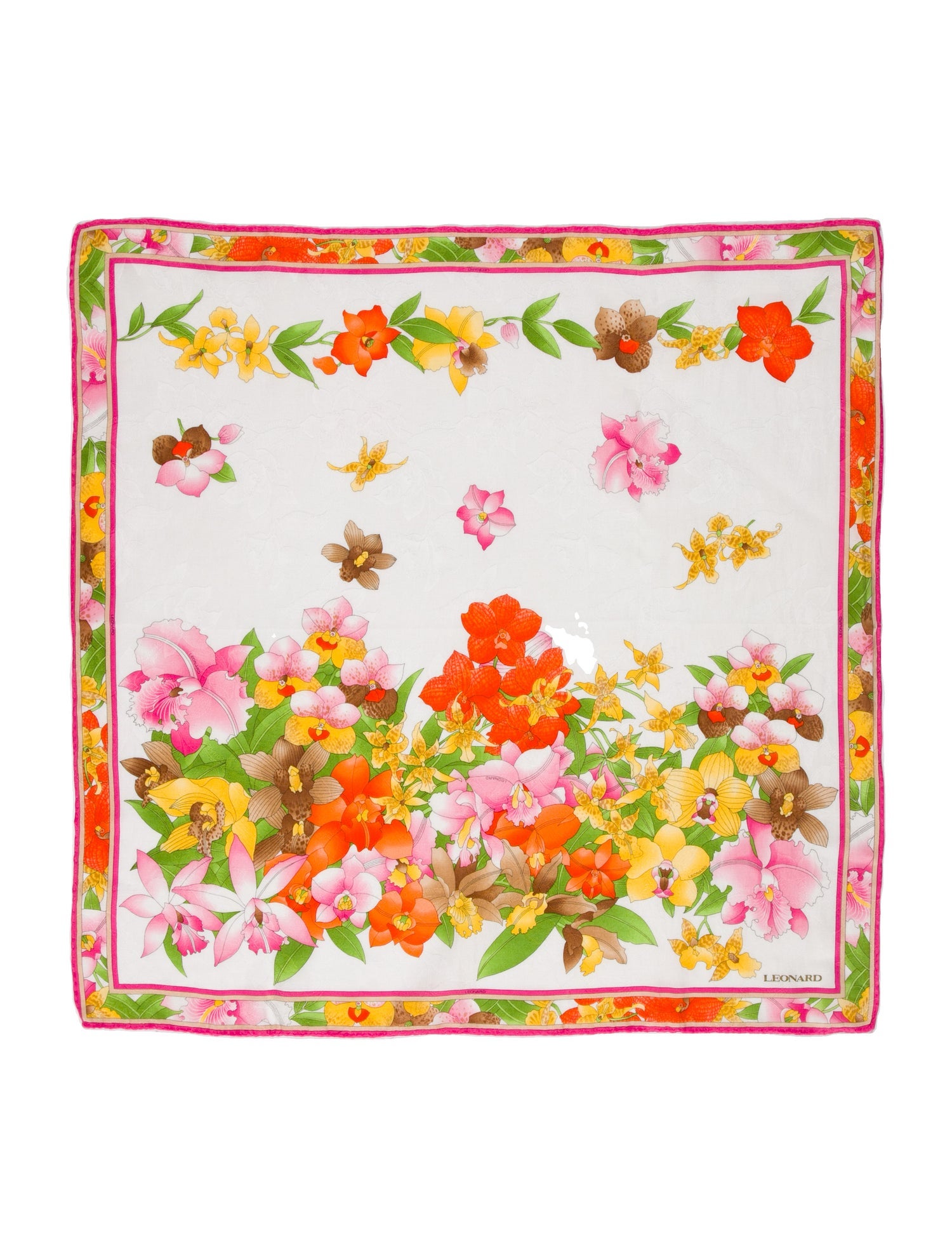 Leonard Floral Print Scarf