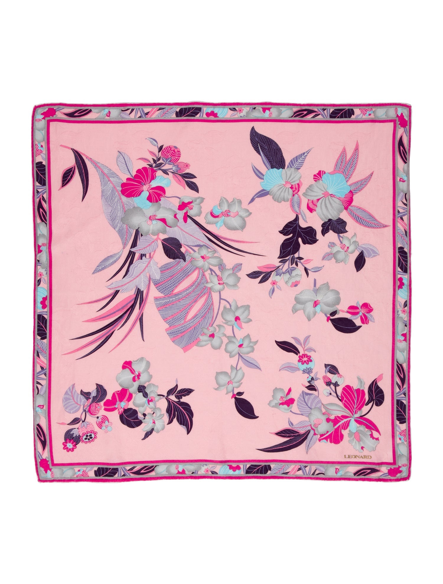 Leonard Floral Print Scarf