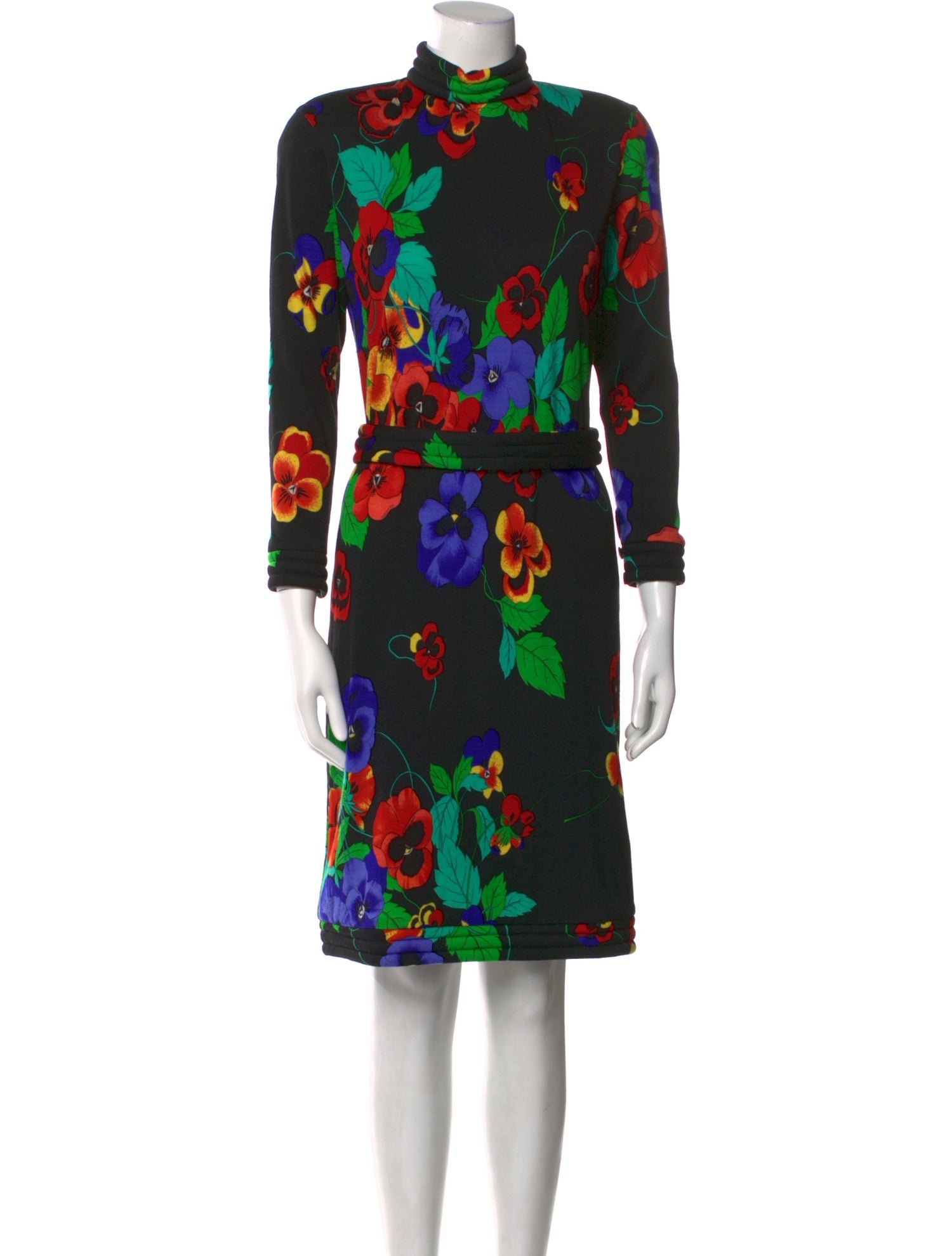 Leonard Wool Knee-Length Dress