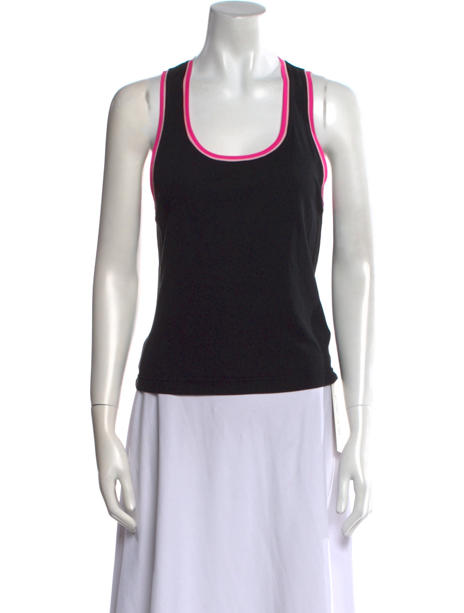 Leonard Silk Scoop Neck Top