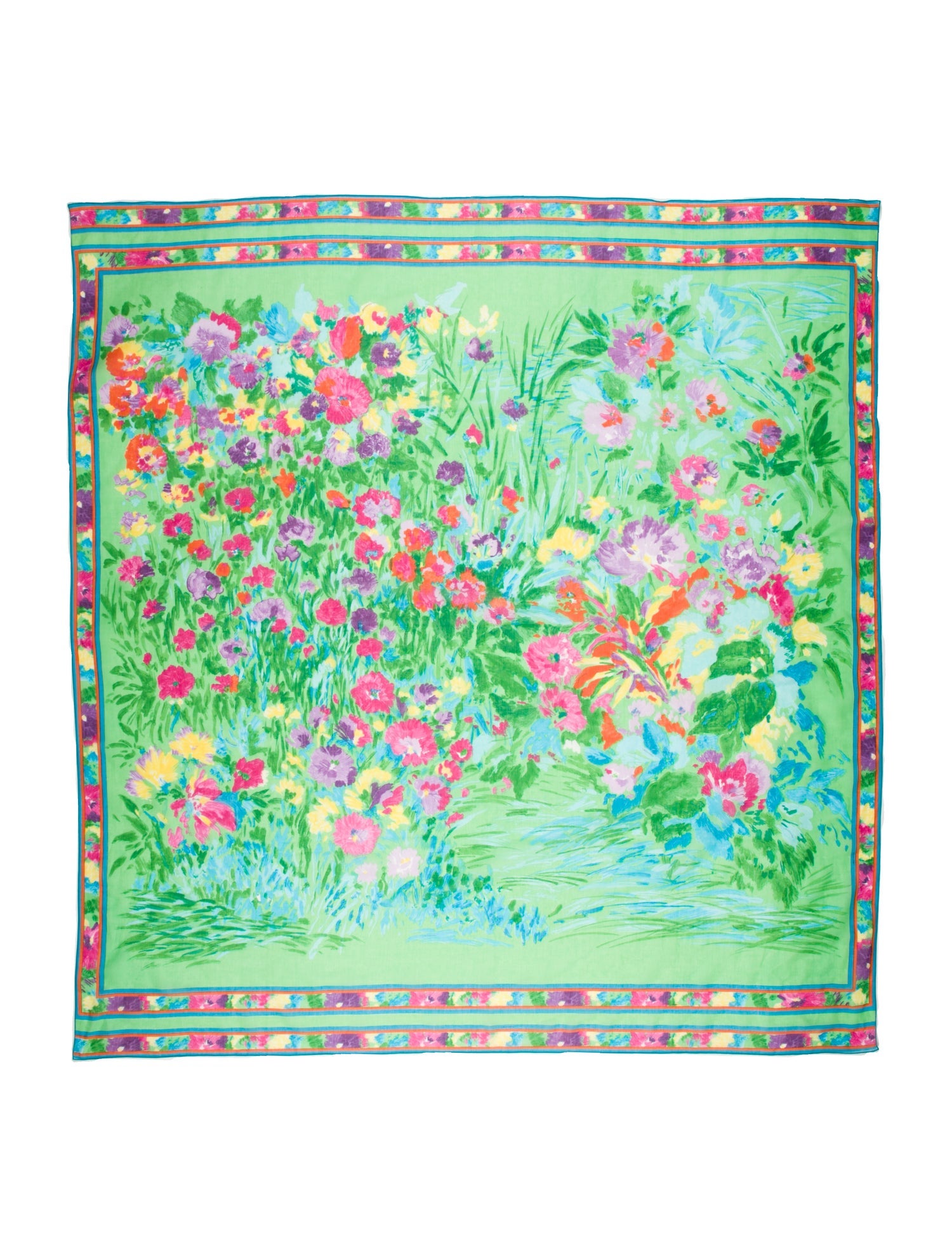 Leonard Silk Printed Scarf