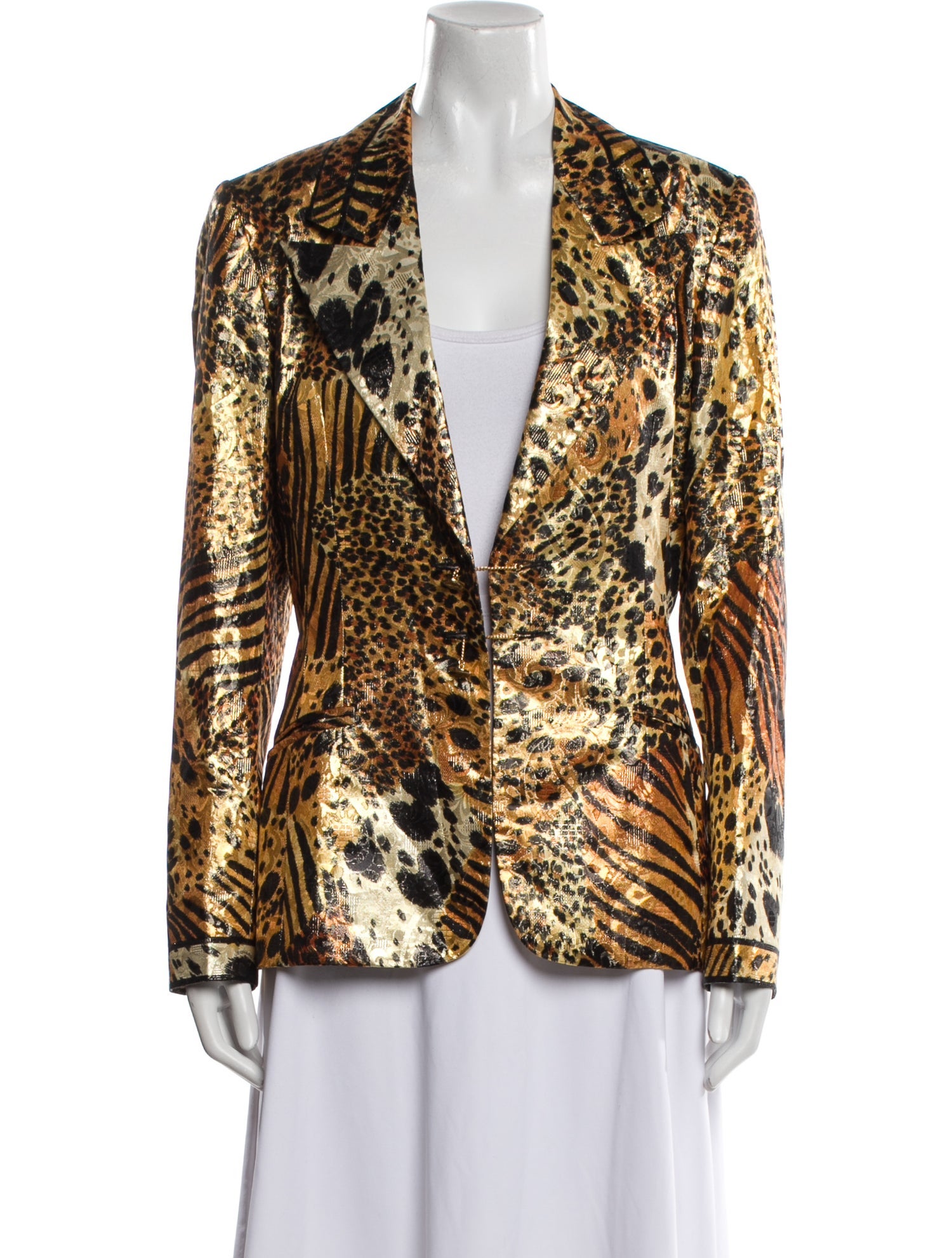 Leonard Vintage Silk Evening Jacket