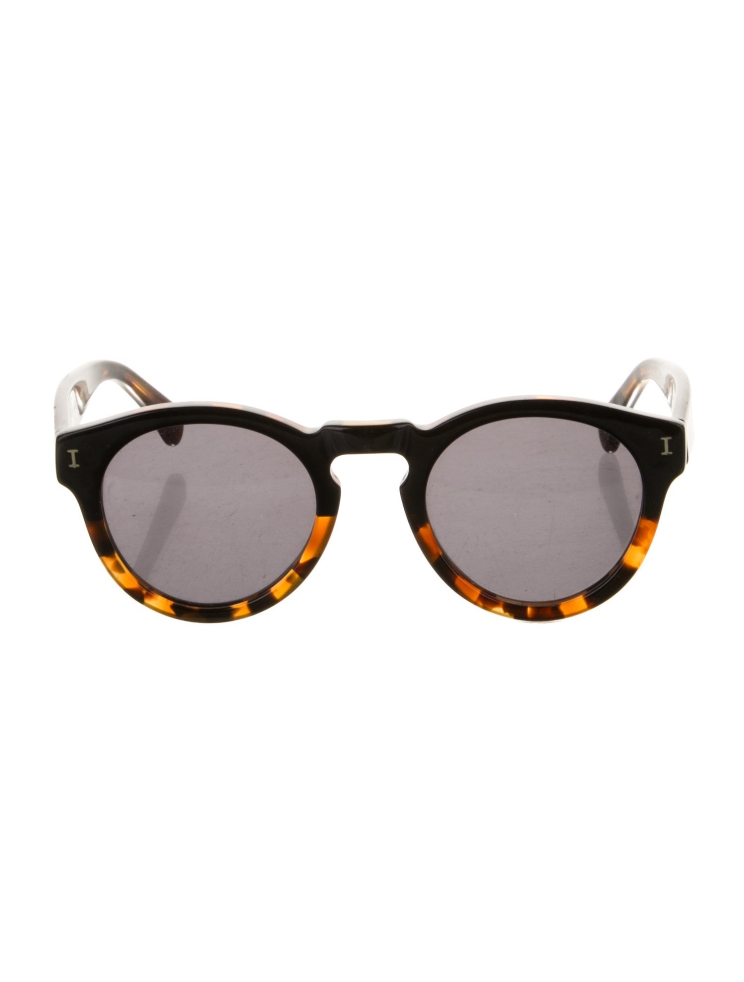 Leonard Round Tinted Sunglasses