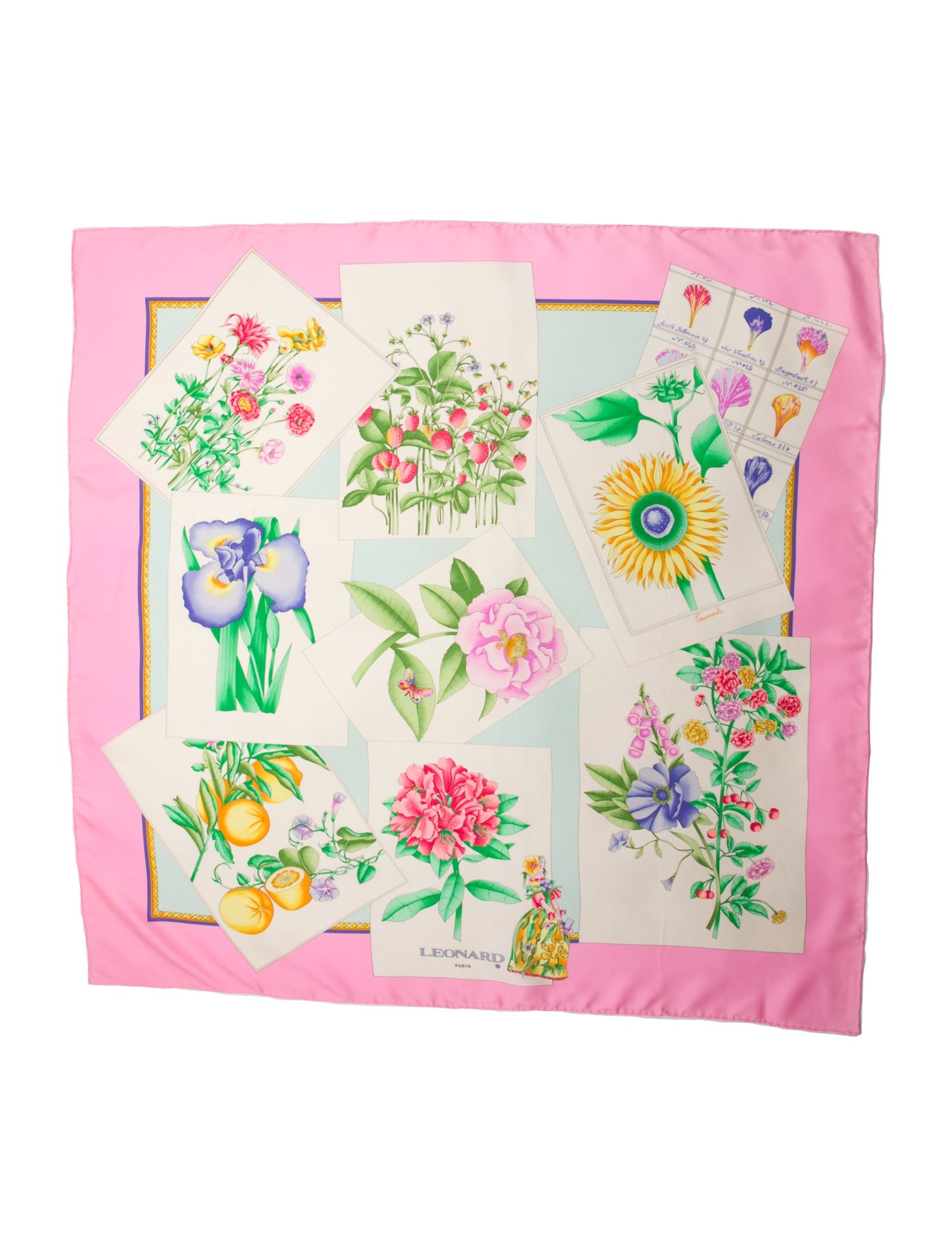 Leonard Silk Printed Scarf