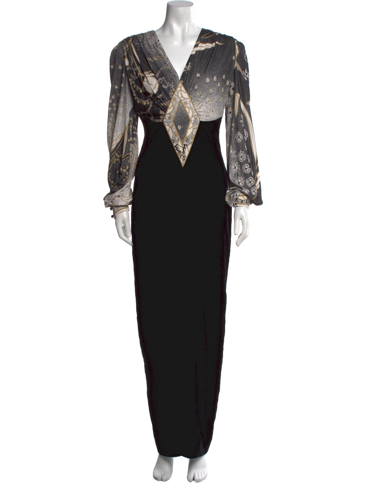 Leonard Vintage Long Dress