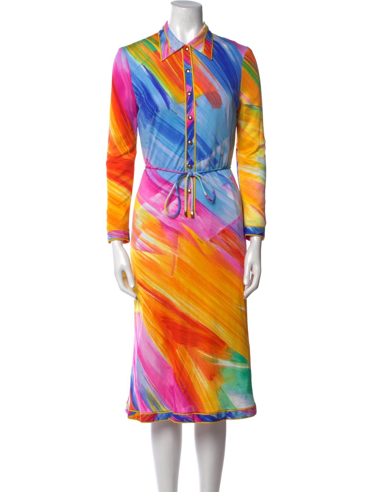 Leonard Printed Midi Length Dress