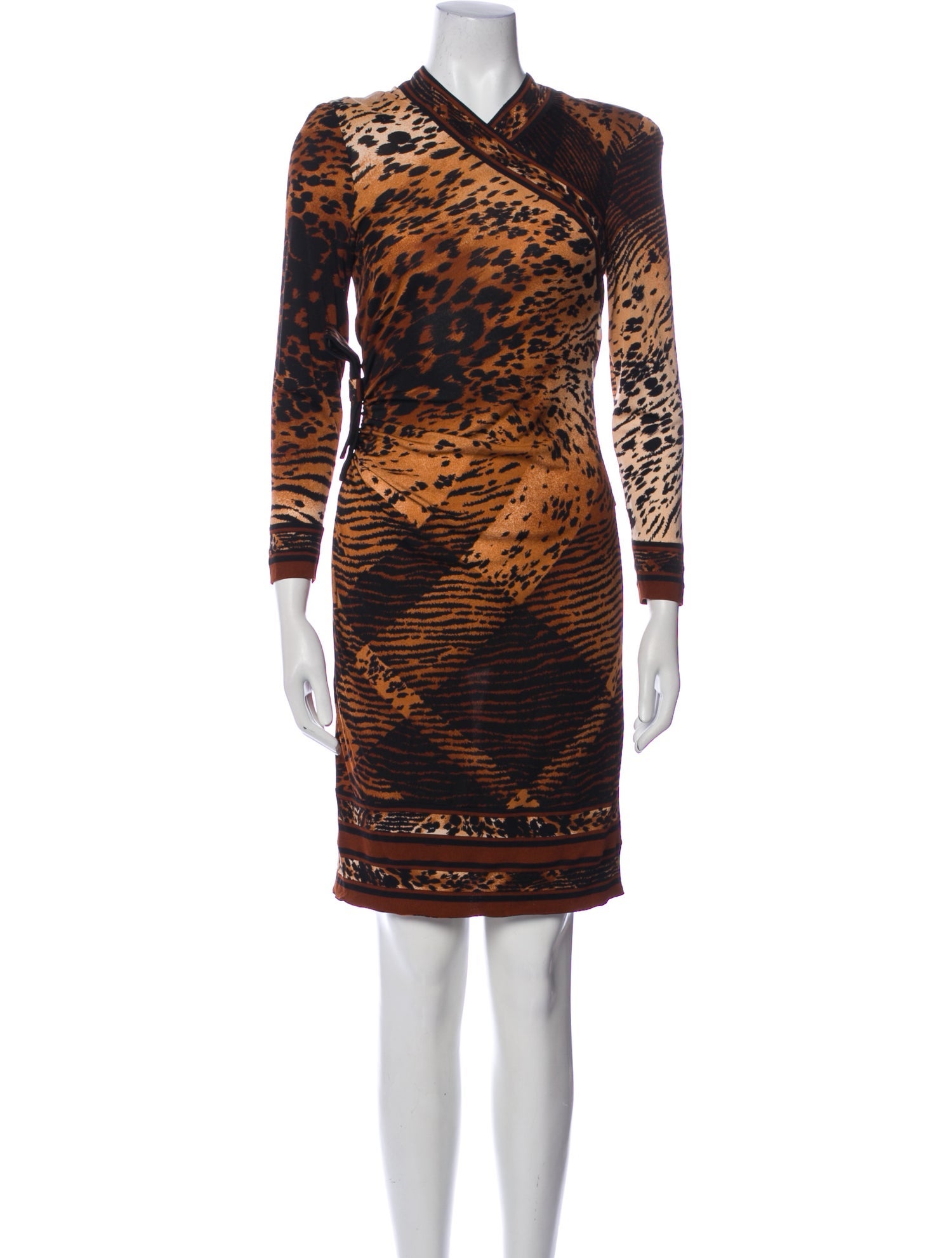 Leonard Silk Mini Dress