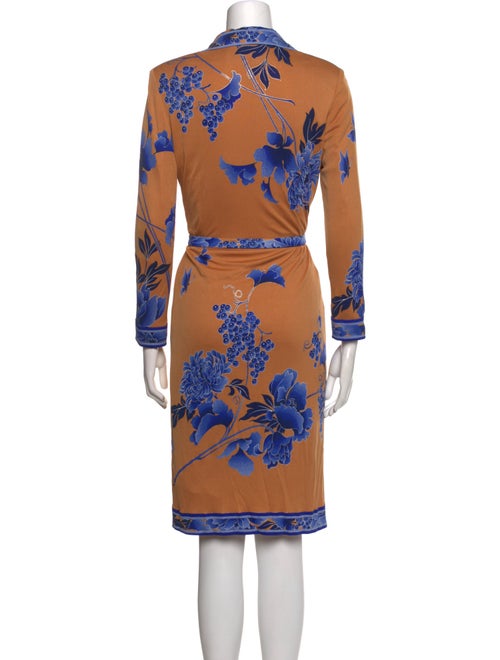 Leonard Silk Knee-Length Dress