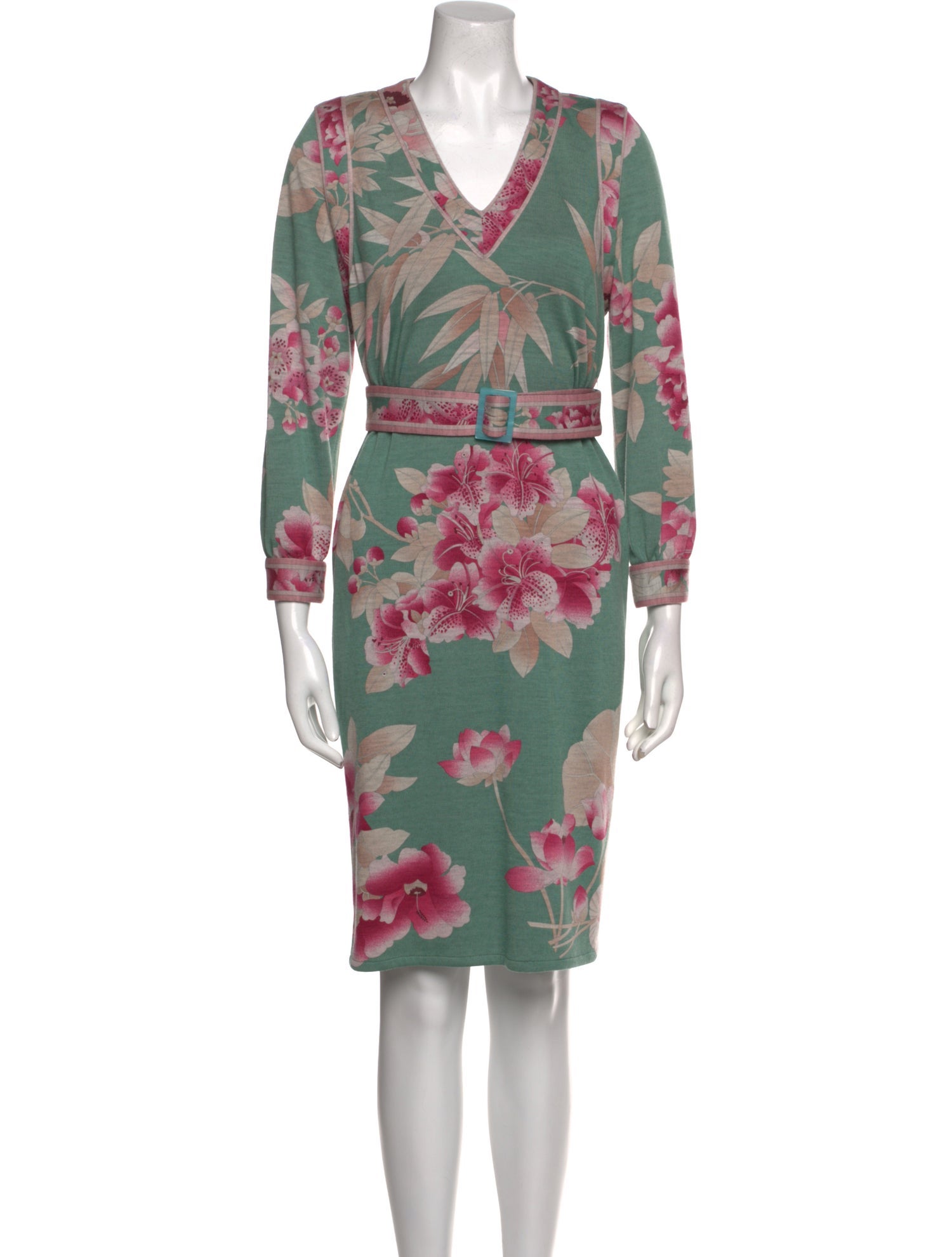 Leonard Wool Knee-Length Dress