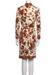 Leonard Floral Print Knee-Length Dress