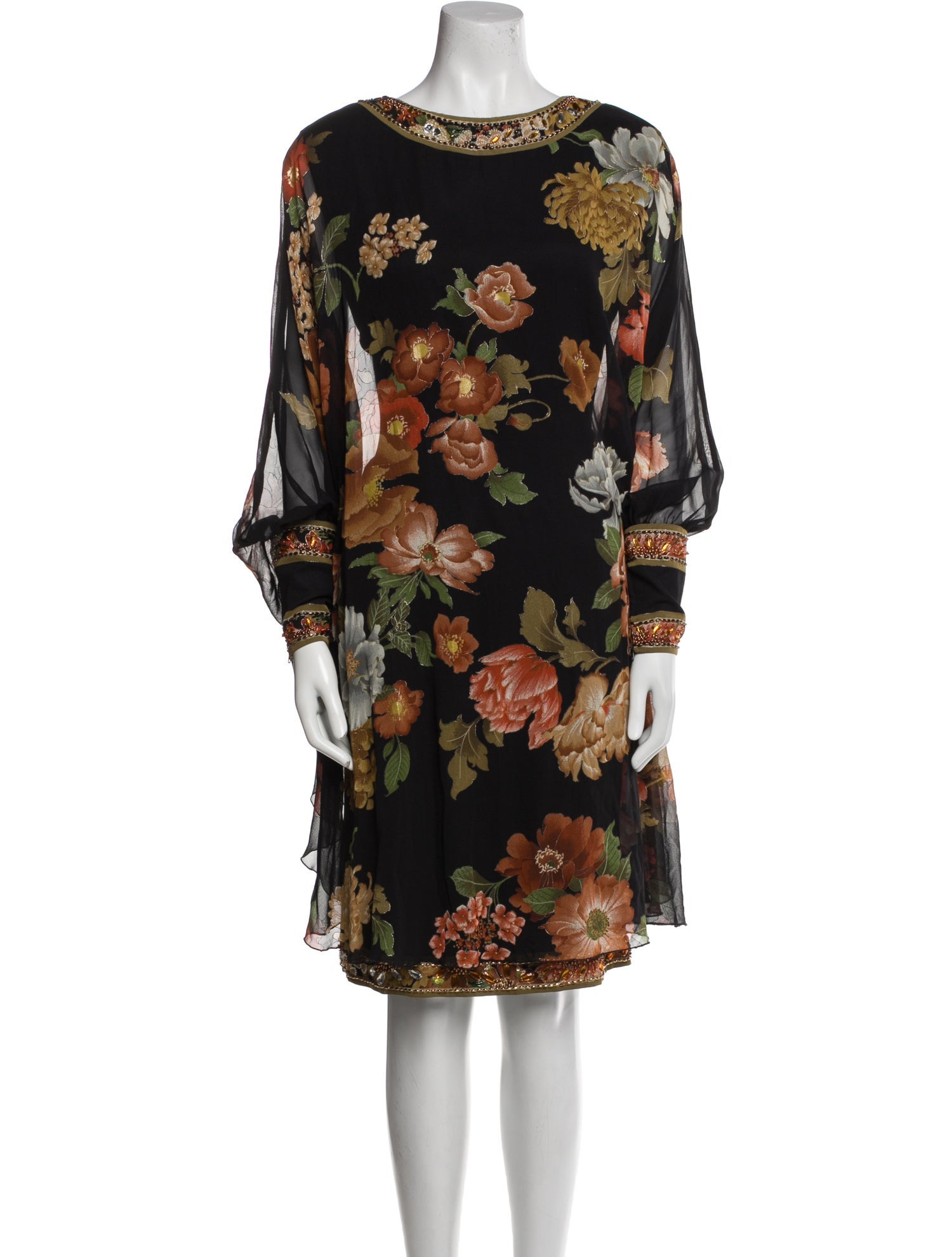 Leonard Vintage Knee-Length Dress