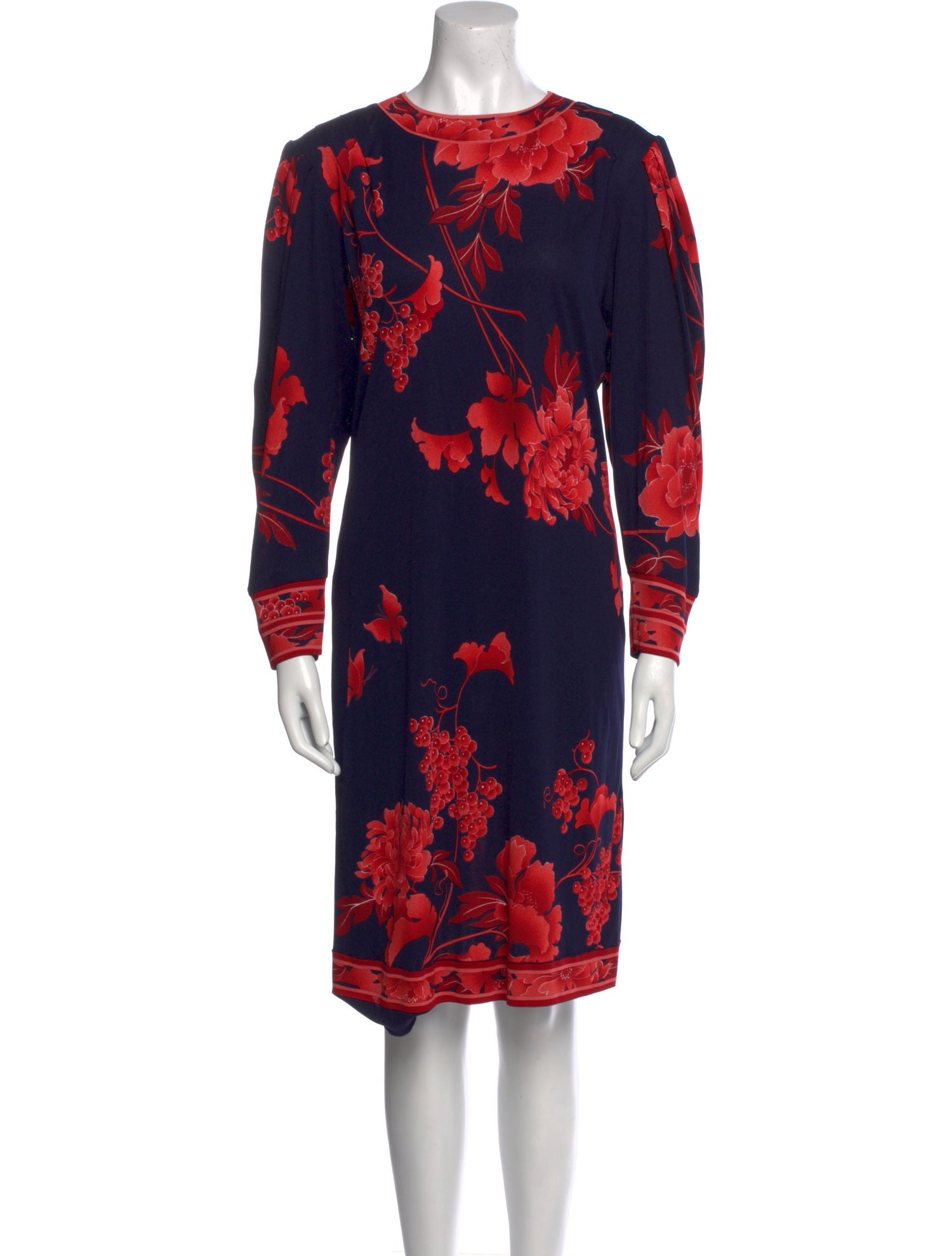 Leonard Vintage Knee-Length Dress