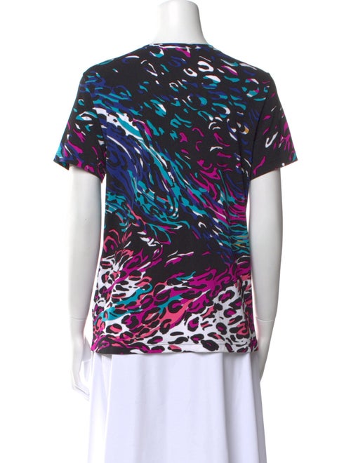 Leonard Animal Print Crew Neck T-Shirt