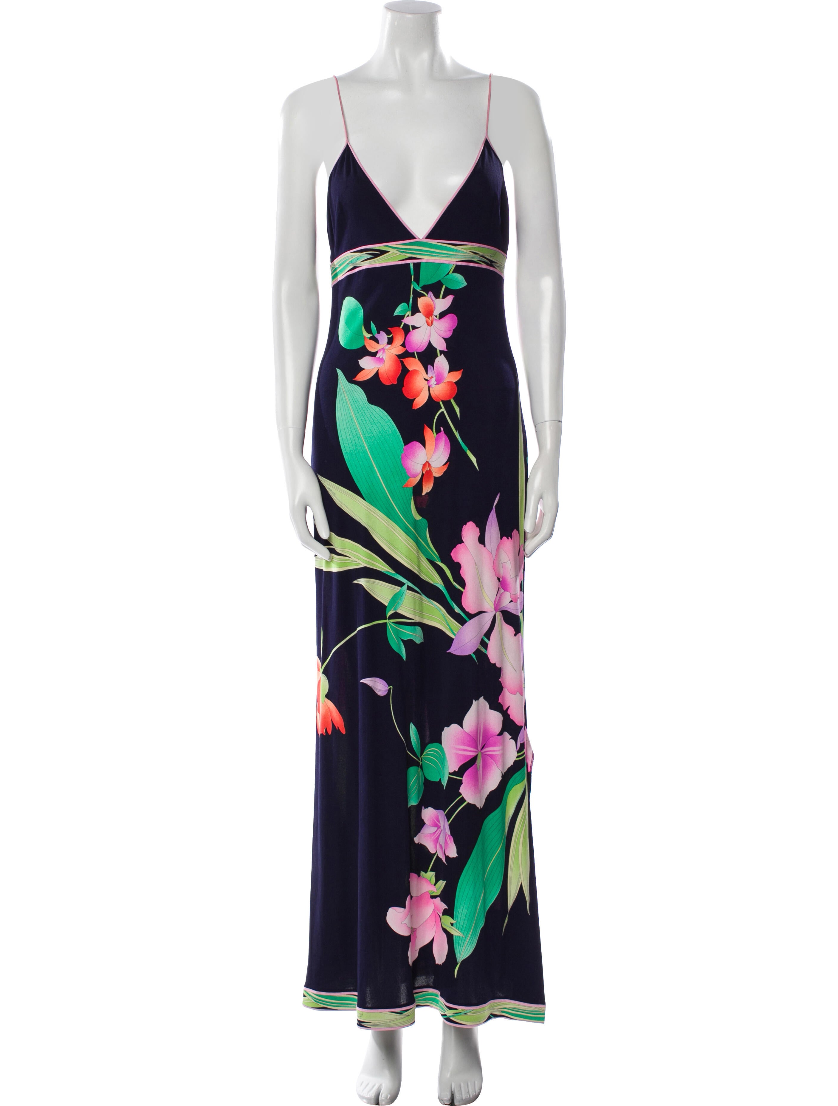 Leonard Vintage Long Dress