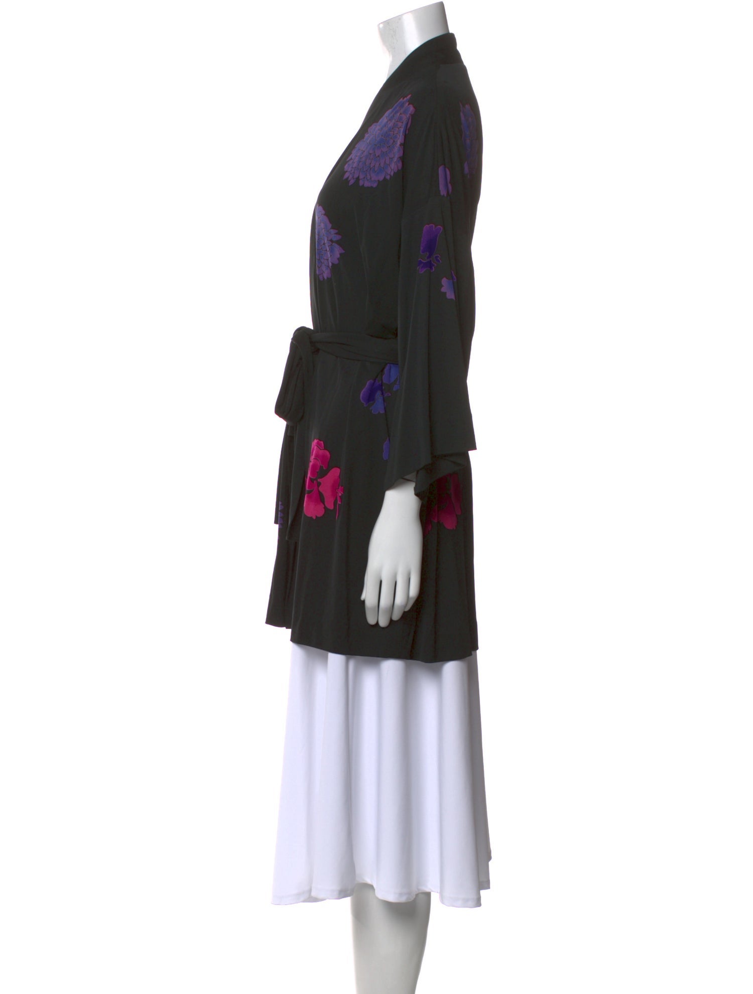 Leonard Silk Floral Print Tunic