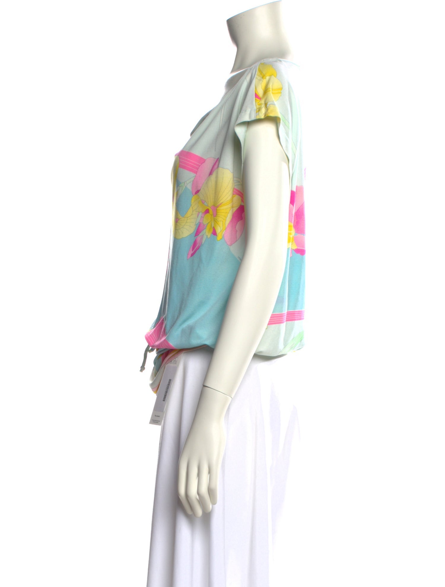 Leonard Silk Printed Blouse